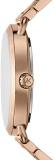 Michael Kors Women's Portia Three-Hand Rose Gold-Tone Stainless Steel Watch MK4468
