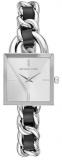 Michael Kors Women's MK Chain Lock Quartz Watch with Stainless Steel Strap, Multi, 12