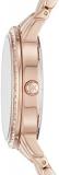 Michael Kors Women's Melissa Three-Hand Rose Gold-Tone Alloy Watch MK4391