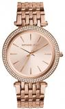 Michael Kors Darci Three-Hand Watch with Glitz Accents, 39mm