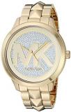 Michael Kors Women's Runway Mercer Quartz Watch with Stainless Steel Strap
