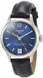 Tissot Chemin des Tourelles Powermatic 80 Blue Leather Watch 32mm T099.207.16.047.00