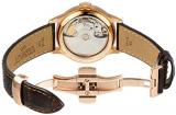 Tissot Chemin des Tourelles Powermatic 80 Rose Gold Brown Leather Watch 32mm T099.207.36.447.00