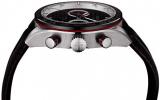Tissot Men's T100.417.16.051.00 Silver Leather Swiss Quartz Diving Watch