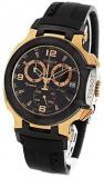 Tissot Men's T048.417.27.057.06 T-Sport Rose-Gold PVD Black Rubber Strap Watch