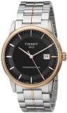 Tissot Men's TIST0864072205100 Powermatic 80 Analog Display Swiss Automatic Two Tone Watch