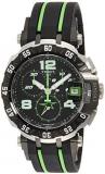 Tissot Men's T-Race Stainless Steel Swiss-Quartz Watch with Rubber Strap, Multi, 20 (Model: T0924172705701)