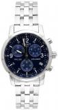 Tissot Men's T17158642 T-Sport PRC200 Chronograph Stainless Steel Blue Dial Watch