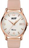 Tissot Heritage Visodate Quartz Rose Gold Leather Watch T118.410.36.277.01