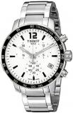Tissot Men's T0954171103700 Quickster Analog Display Swiss Quartz Silver Watch