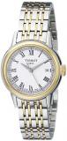 Tissot Women's T0852102201300 Carson Analog Display Swiss Quartz Two Tone Watch