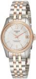 Tissot Ballade Automatic Chronometer White Mother of Pearl Dial Ladies Watch T108.208.22.117.01