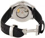 Tissot Men's Chemin Des Tourelles Stainless Steel Swiss-Automatic Watch with Leather Strap, Black, 20 (Model: T0994071603700)