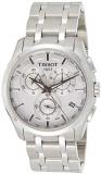 Tissot Men's 'Couturier' White Dial Stainless Steel Watch T035.617.11.031.00