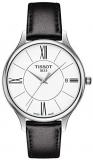 Tissot Bella Ora White Dial Black Leather Ladies Watch T1032101601800