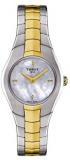 Tissot T0960092211100 T-Round Ladies Watch - White Mother Of Pearl Dial