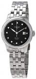 c Le Locle Automatic Black Mother of Pearl Diamond Dial Ladies Watch T006.207.11.126.00