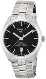 Tissot PR 100 COSC Black Dial Stainless Steel Mens Watch T1014511105100