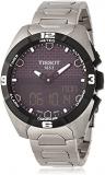Tissot Men's T0914204405100 T-Touch Expert Solar Analog-Digital Display Swiss Quartz Silver Watch