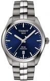 Tissot PR 100 Quartz Blue Dial Titanium Men's Watch T101.410.44.041.00