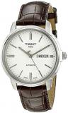 Tissot Men's T0654301603100 Automatic III Swiss Automatic Watch with Brown Band