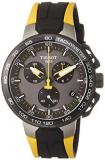 Tissot T111.417.37.441.00 Men's Watch T-Race Cycling Tour de France 2017 Black 44.5mm Stainless Steel
