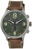 Tissot Men's Chrono XL - T1166173609700 Silver/Brown One Size