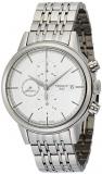 Tissot Carson Silver Dial Stainless Steel Chronograph Men's T0854271101100