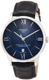 Tissot Chemin des Tourelles Powermatic 80 Stainless Blue Leather 42mm T099.407.16.048.00