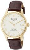 Tissot Powermatic 80 Silver Dial Brown Leather Strap Men's Watch T0064073626300