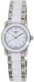 Tissot Women's T0642102201100 Cera Silver-Tone Ceramic Watch