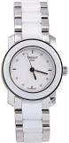 Tissot White Dial Stainless Steel Quartz Ladies Watch T0642102201600