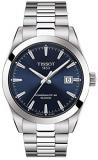 Tissot Mens Gentleman Swiss Automatic Stainless Steel Dress Watch (Model: T1274071104100)