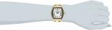 Invicta Women's 14530 Angel White Textured Dial 18k Gold Ion-Plated Stainless Steel Watch