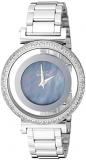 Invicta Women's Angel Quartz Watch with Stainless Steel Strap, Silver, 15.8 (Model: 28495)