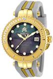 Invicta Women's Subaqua Stainless Steel Quartz Watch with Silicone Strap, Grey, 20 (Model: 27355)