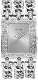Guess Watches Ladies Heavy Metal Womens Analog Quartz Watch with Stainless Steel Bracelet W1275L1