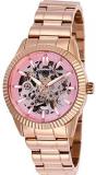 Invicta Objet D Art Automatic Pink Dial Ladies Watch 26365