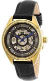 Invicta Objet D Art Automatic Crystal Black Dial Ladies Watch 26353