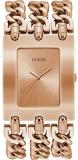 Guess Heavy Metal Quartz Rose Gold Dial Ladies Watch W1274L3
