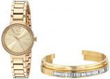 Invicta Women's Angel Quartz Watch with Stainless Steel Strap, Gold, 13 (Model: 29269)