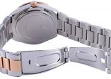 GUESS Women's W0111L4 "Sparkling Hi-Energy" Silver- And Rose Gold-Tone Watch