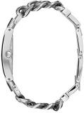 Guess mod Heavy Metal Womens Analog Quartz Watch with Stainless Steel Bracelet W1121L1