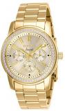 Invicta Women's 17020 Angel Analog Display Swiss Quartz Gold Watch