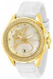 Invicta Wildflower Manta Ray Quartz Crystal Silver Dial Ladies Watch 32669