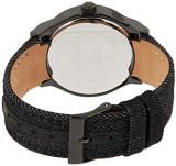 Guess Baroque Womens Analog Quartz Watch with Synthetic Leather Bracelet W0844L1