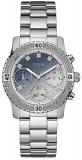 Guess Women's U0774L6 Silver Stainless-Steel Japanese Quartz Fashion Watch