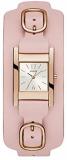 Guess Buckle up Womens Analog Quartz Watch with Leather Bracelet W1137L4