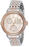 Invicta Women's Wildflower Quartz Watch with Stainless Steel Strap, Silver, 16 (Model: 30852)