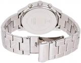 Guess Women's Year-Round Quartz Watch with Stainless Steel Strap, Silver, 20 (Model: W1069L1)